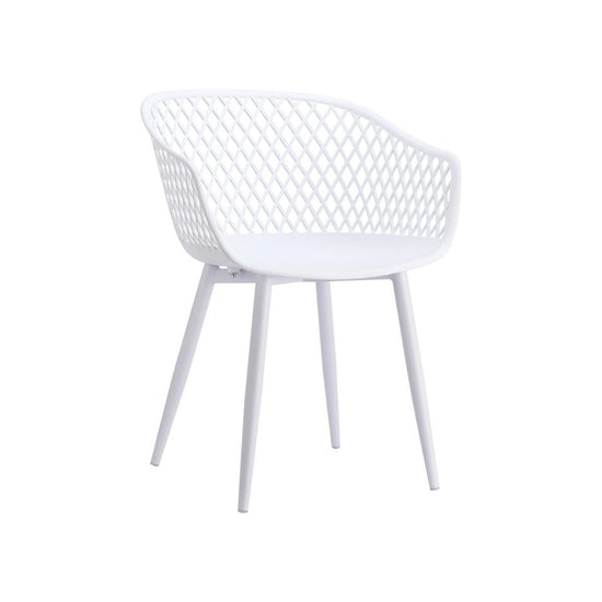 Load image into Gallery viewer, Piazza Outdoor Chair-M2 WhiteOccasional Chairs Moe&amp;#39;s  White   Four Hands, Burke Decor, Mid Century Modern Furniture, Old Bones Furniture Company, Old Bones Co, Modern Mid Century, Designer Furniture, https://www.oldbonesco.com/

