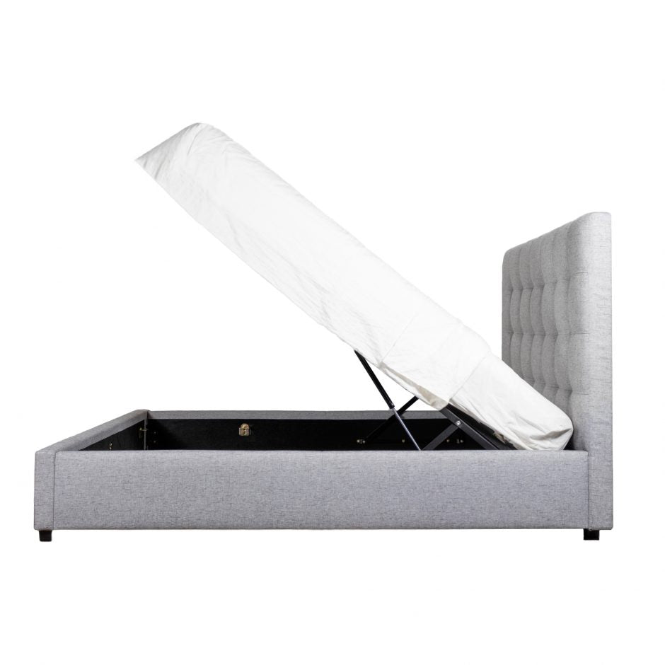 Belle Storage Bed King King Bed Moe's     Four Hands, Burke Decor, Mid Century Modern Furniture, Old Bones Furniture Company, Old Bones Co, Modern Mid Century, Designer Furniture, https://www.oldbonesco.com/