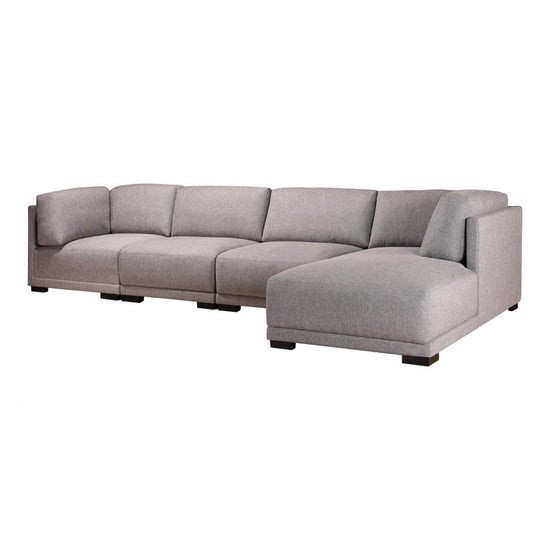 Romeo Modular Sectional Right Grey Sectional Moe's     Four Hands, Burke Decor, Mid Century Modern Furniture, Old Bones Furniture Company, Old Bones Co, Modern Mid Century, Designer Furniture, https://www.oldbonesco.com/