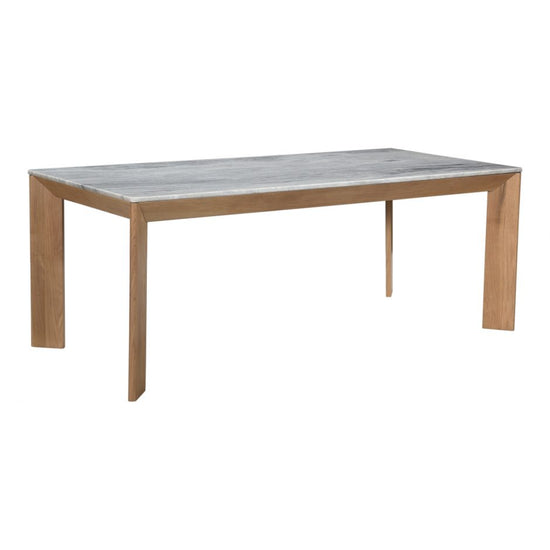 Load image into Gallery viewer, ANGLE MARBLE DINING TABLE WHITE Dining Table Moe&amp;#39;s     Four Hands, Burke Decor, Mid Century Modern Furniture, Old Bones Furniture Company, Old Bones Co, Modern Mid Century, Designer Furniture, https://www.oldbonesco.com/
