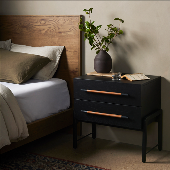 Rosedale Nightstand Nightstand Four Hands     Four Hands, Mid Century Modern Furniture, Old Bones Furniture Company, Old Bones Co, Modern Mid Century, Designer Furniture, https://www.oldbonesco.com/