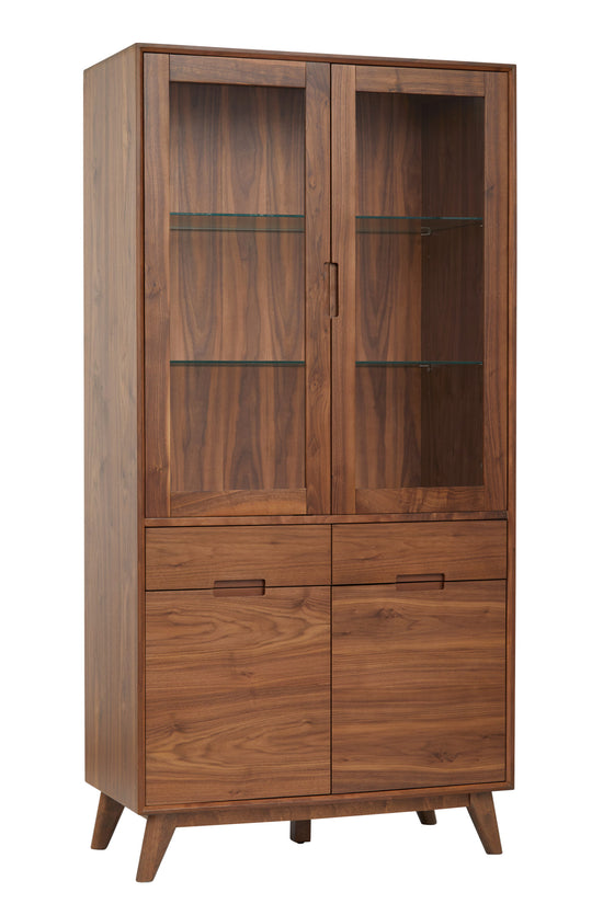 Sedona Walnut Tall Cabinet Cabinets & Storage Unique Furniture     Four Hands, Mid Century Modern Furniture, Old Bones Furniture Company, Old Bones Co, Modern Mid Century, Designer Furniture, https://www.oldbonesco.com/