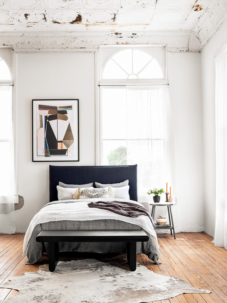 Harland Modern Cowhide Rug Rug Four Hands     Four Hands, Burke Decor, Mid Century Modern Furniture, Old Bones Furniture Company, Old Bones Co, Modern Mid Century, Designer Furniture, https://www.oldbonesco.com/