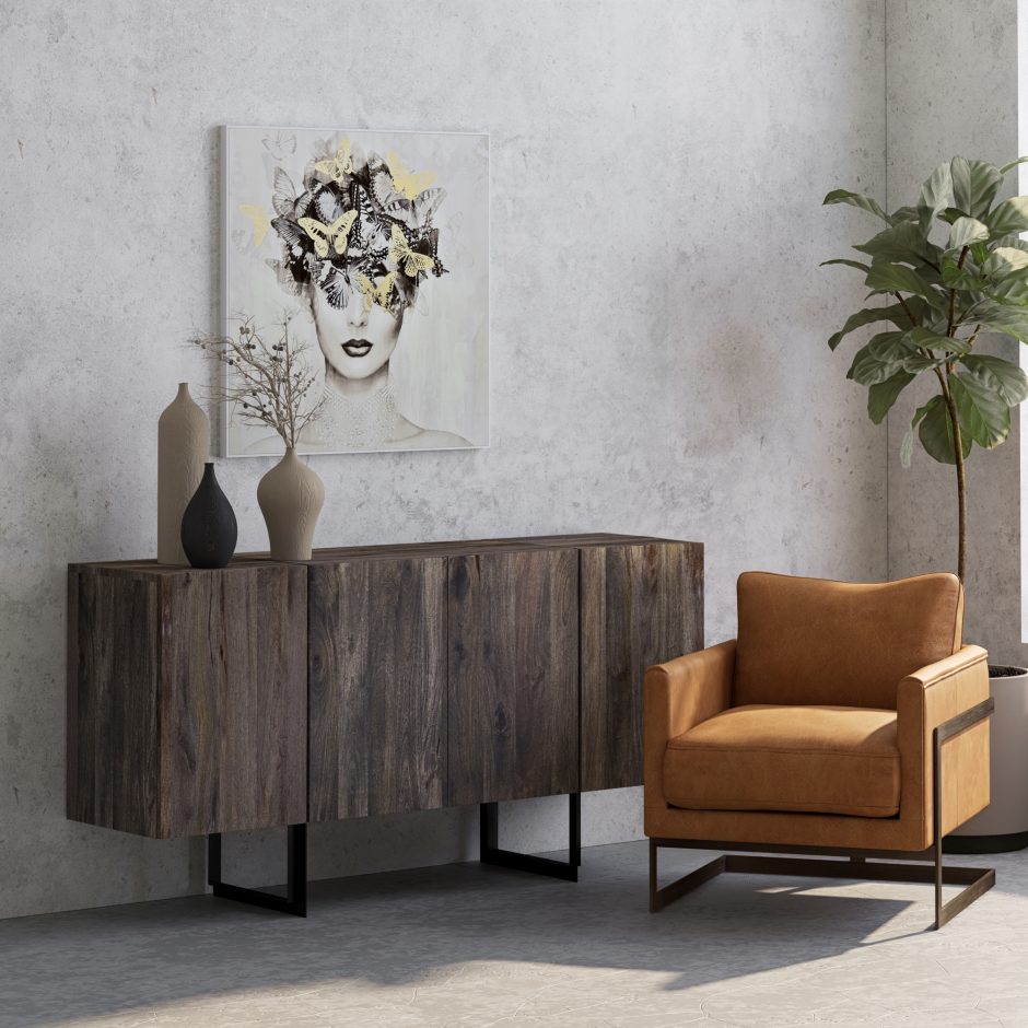 Tiburon Sideboard Small Sideboard Moe's     Four Hands, Burke Decor, Mid Century Modern Furniture, Old Bones Furniture Company, Old Bones Co, Modern Mid Century, Designer Furniture, https://www.oldbonesco.com/