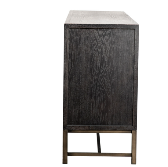 Strauss Sideboard Sideboard Dovetail     Four Hands, Mid Century Modern Furniture, Old Bones Furniture Company, Old Bones Co, Modern Mid Century, Designer Furniture, https://www.oldbonesco.com/