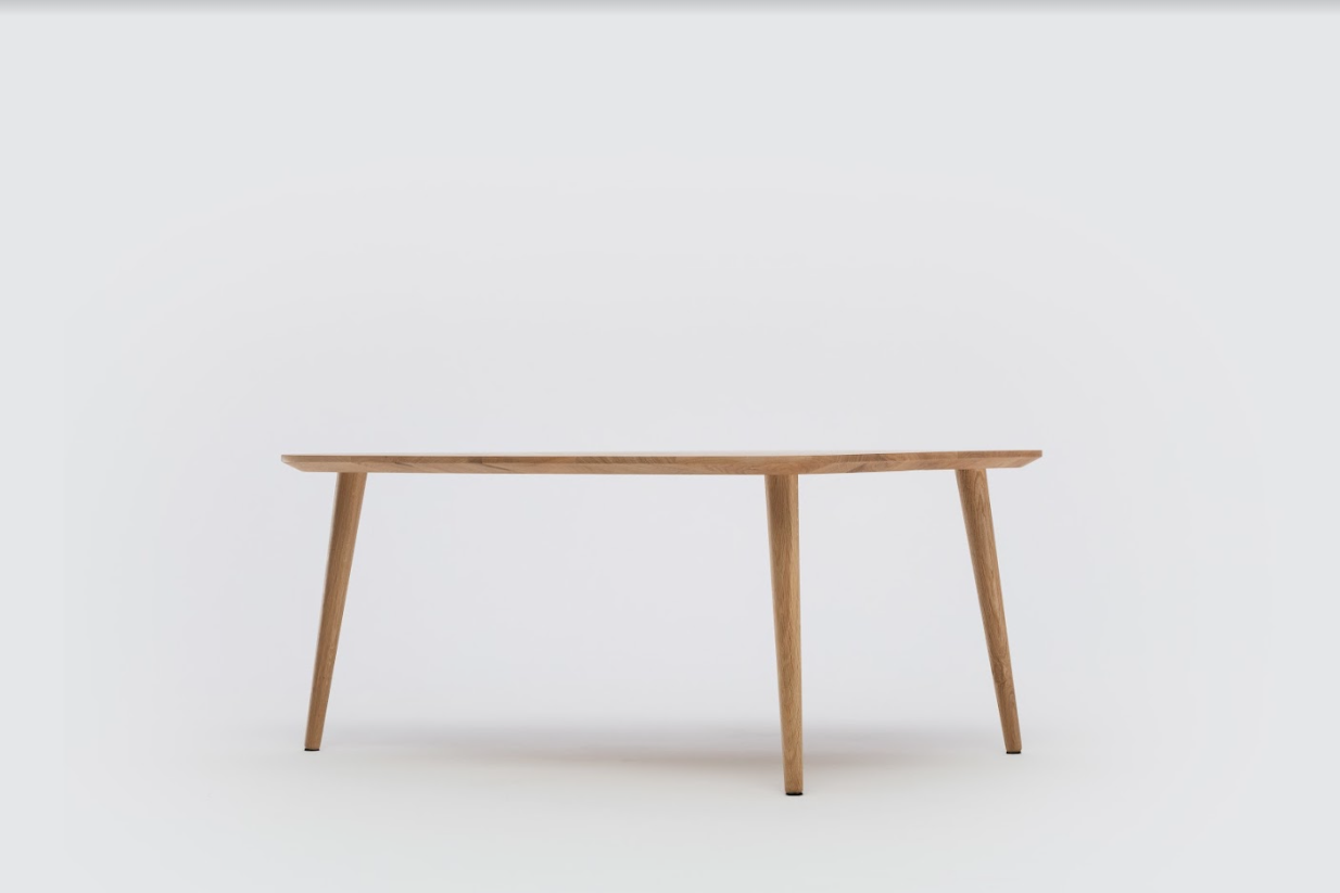 Mobello Triangular Club Table club table Moku     Four Hands, Mid Century Modern Furniture, Old Bones Furniture Company, Old Bones Co, Modern Mid Century, Designer Furniture, https://www.oldbonesco.com/