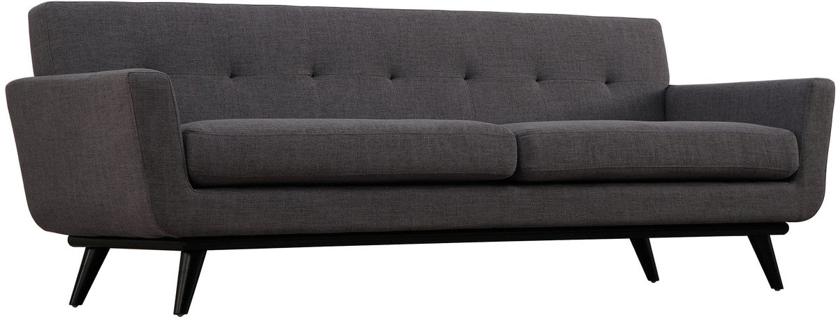 James Linen Sofa GreySofa TOV Furniture  Grey   Four Hands, Mid Century Modern Furniture, Old Bones Furniture Company, Old Bones Co, Modern Mid Century, Designer Furniture, https://www.oldbonesco.com/