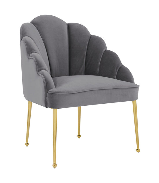 Daisy Petite Velvet Chair Lounge Chair TOV Furniture     Four Hands, Burke Decor, Mid Century Modern Furniture, Old Bones Furniture Company, Old Bones Co, Modern Mid Century, Designer Furniture, https://www.oldbonesco.com/