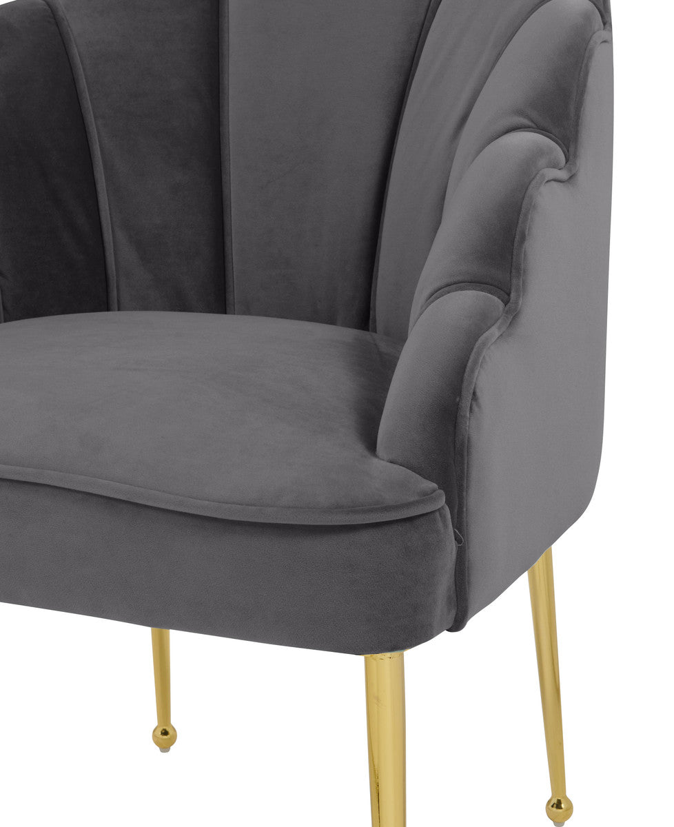Daisy Petite Velvet Chair Lounge Chair TOV Furniture     Four Hands, Burke Decor, Mid Century Modern Furniture, Old Bones Furniture Company, Old Bones Co, Modern Mid Century, Designer Furniture, https://www.oldbonesco.com/