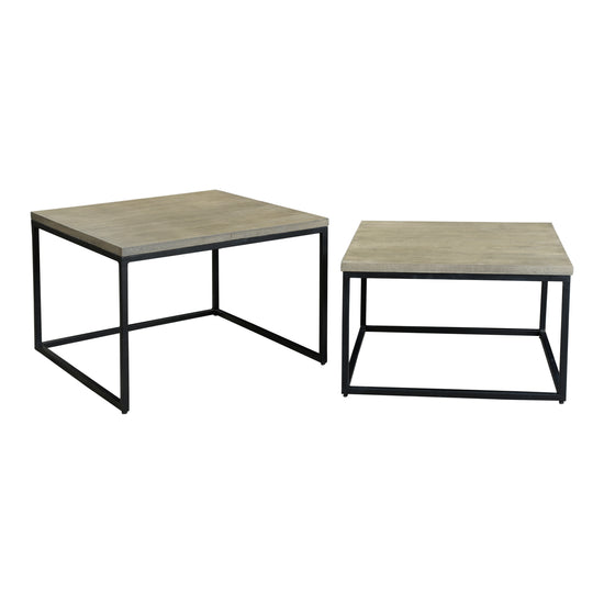 Drey Square Nesting Coffee Tables Set of 2 Coffee Tables Moe's     Four Hands, Burke Decor, Mid Century Modern Furniture, Old Bones Furniture Company, Old Bones Co, Modern Mid Century, Designer Furniture, https://www.oldbonesco.com/