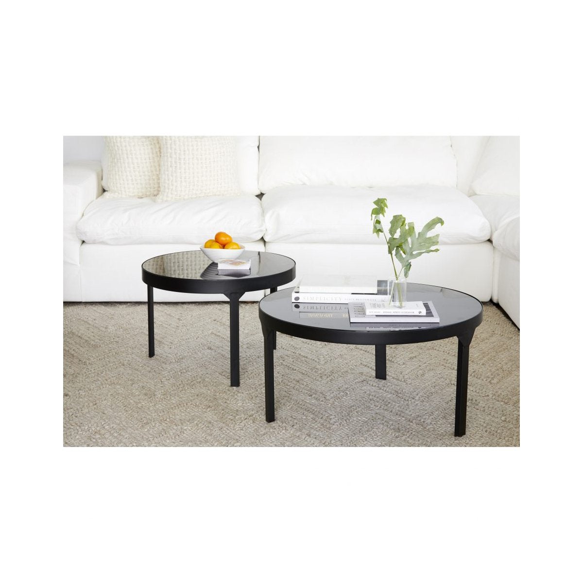Load image into Gallery viewer, Cristiano Cocktail Tables Set of 2 Accent Tables Moe&amp;#39;s     Four Hands, Burke Decor, Mid Century Modern Furniture, Old Bones Furniture Company, Old Bones Co, Modern Mid Century, Designer Furniture, https://www.oldbonesco.com/
