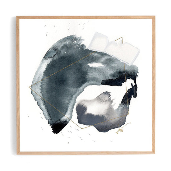 "How You To Me. #3." By Beth Winterburn painting Four Hands     Four Hands, Burke Decor, Mid Century Modern Furniture, Old Bones Furniture Company, Old Bones Co, Modern Mid Century, Designer Furniture, https://www.oldbonesco.com/