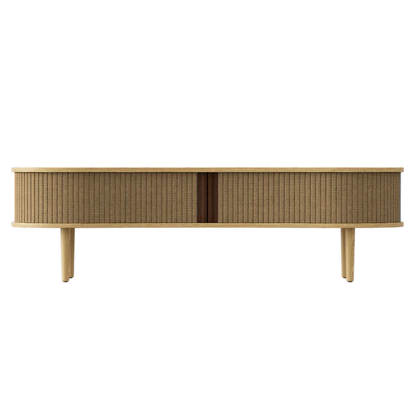 Audacious TV Bench - Light Oak TV Stand Umage     Four Hands, Mid Century Modern Furniture, Old Bones Furniture Company, Old Bones Co, Modern Mid Century, Designer Furniture, https://www.oldbonesco.com/