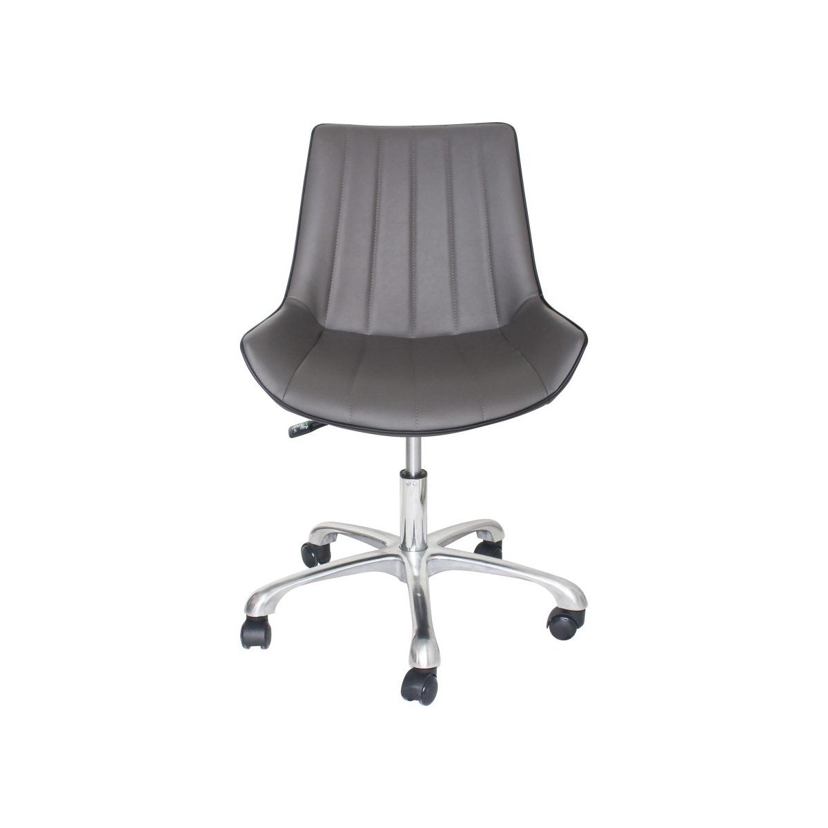 Load image into Gallery viewer, Mack Swivel Office Chair Grey Office Chairs Moe&amp;#39;s     Four Hands, Burke Decor, Mid Century Modern Furniture, Old Bones Furniture Company, Old Bones Co, Modern Mid Century, Designer Furniture, https://www.oldbonesco.com/
