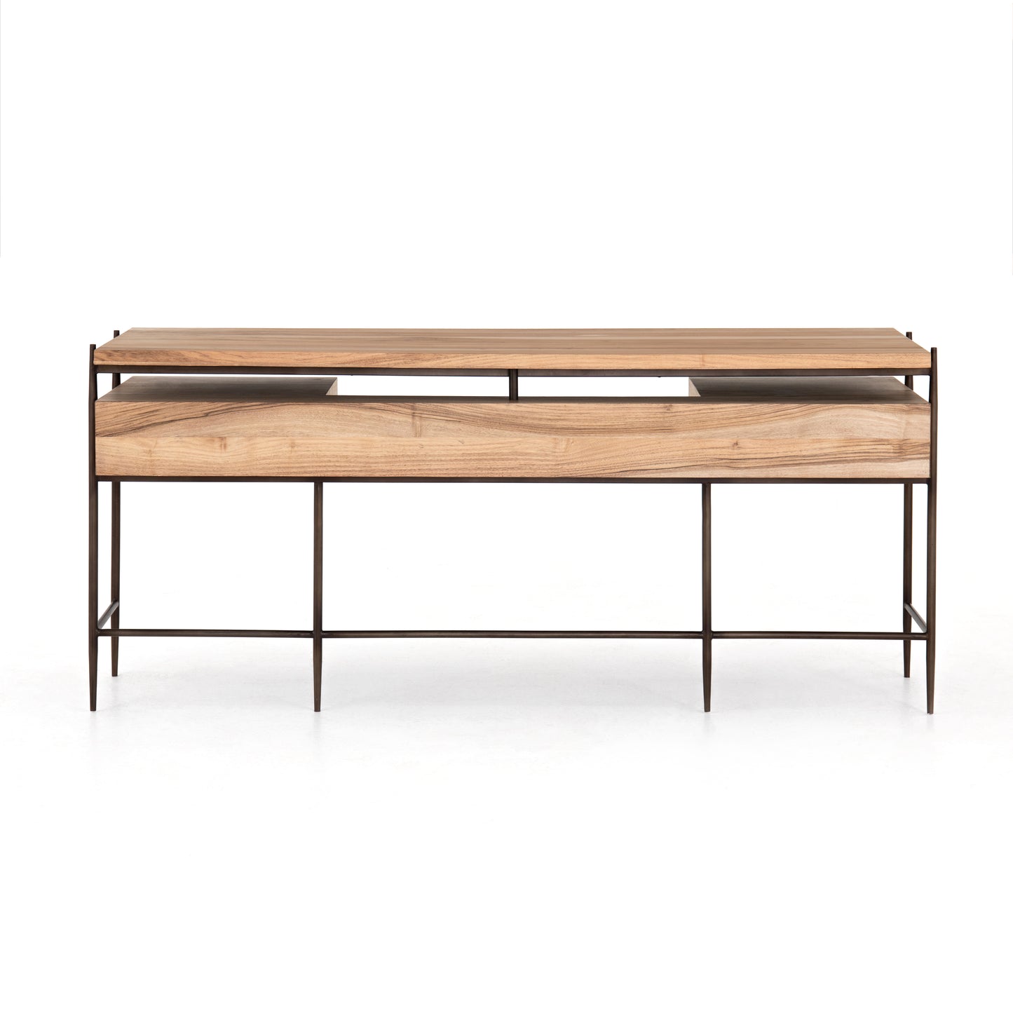Miguel Desk-Bleached Walnut Desks Four Hands     Four Hands, Mid Century Modern Furniture, Old Bones Furniture Company, Old Bones Co, Modern Mid Century, Designer Furniture, https://www.oldbonesco.com/