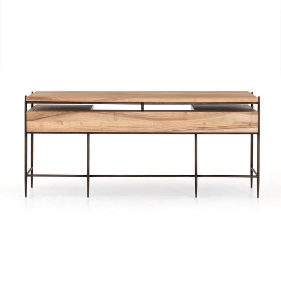 Miguel Desk-Bleached Walnut Desks Four Hands     Four Hands, Mid Century Modern Furniture, Old Bones Furniture Company, Old Bones Co, Modern Mid Century, Designer Furniture, https://www.oldbonesco.com/
