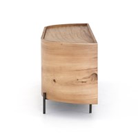Lunas Media Console - Gold Guanacaste Media Unit Four Hands     Four Hands, Burke Decor, Mid Century Modern Furniture, Old Bones Furniture Company, Old Bones Co, Modern Mid Century, Designer Furniture, https://www.oldbonesco.com/