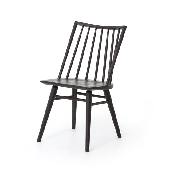 Lewis Windsor Chair Black OakChair Four Hands  Black Oak   Four Hands, Burke Decor, Mid Century Modern Furniture, Old Bones Furniture Company, Old Bones Co, Modern Mid Century, Designer Furniture, https://www.oldbonesco.com/