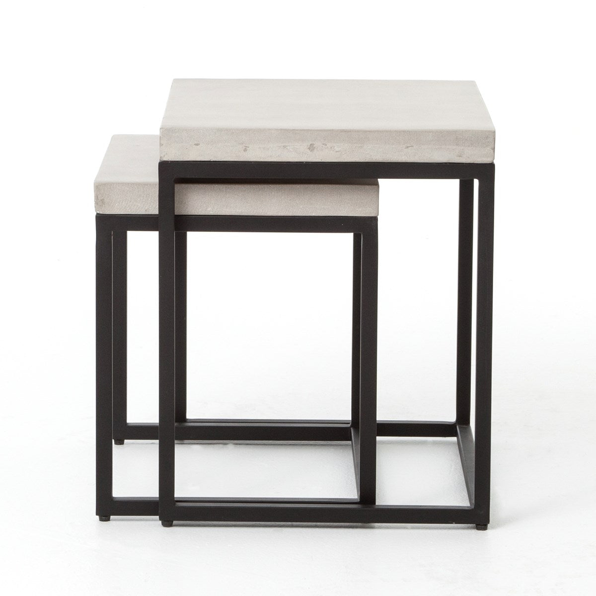 Maximus Nesting Side Tables Side Tables Four Hands     Four Hands, Burke Decor, Mid Century Modern Furniture, Old Bones Furniture Company, Old Bones Co, Modern Mid Century, Designer Furniture, https://www.oldbonesco.com/
