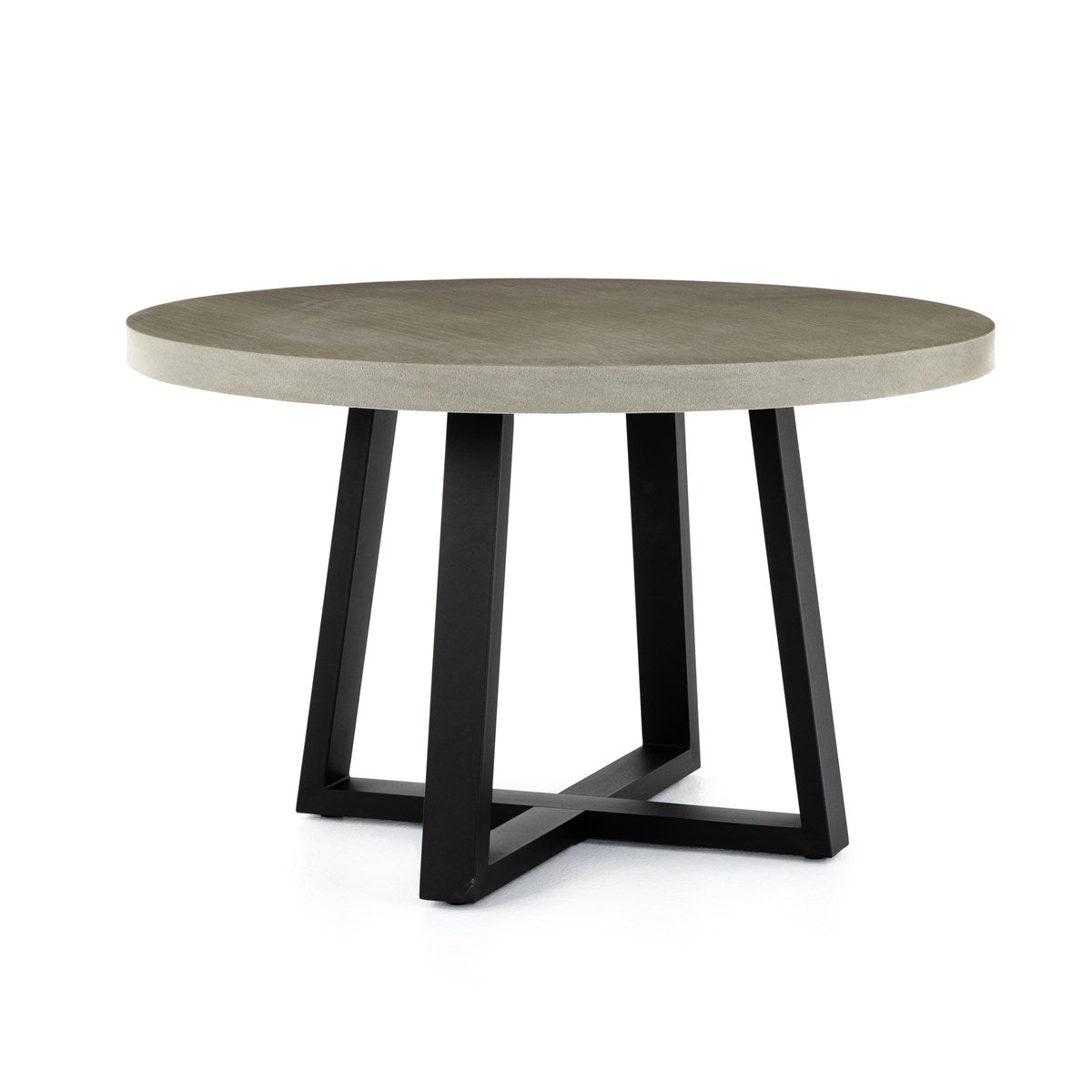 Load image into Gallery viewer, Cyrus Outdoor Round Dining Table 48&amp;quot;Dining Table Four Hands  48&amp;quot;   Four Hands, Burke Decor, Mid Century Modern Furniture, Old Bones Furniture Company, Old Bones Co, Modern Mid Century, Designer Furniture, https://www.oldbonesco.com/
