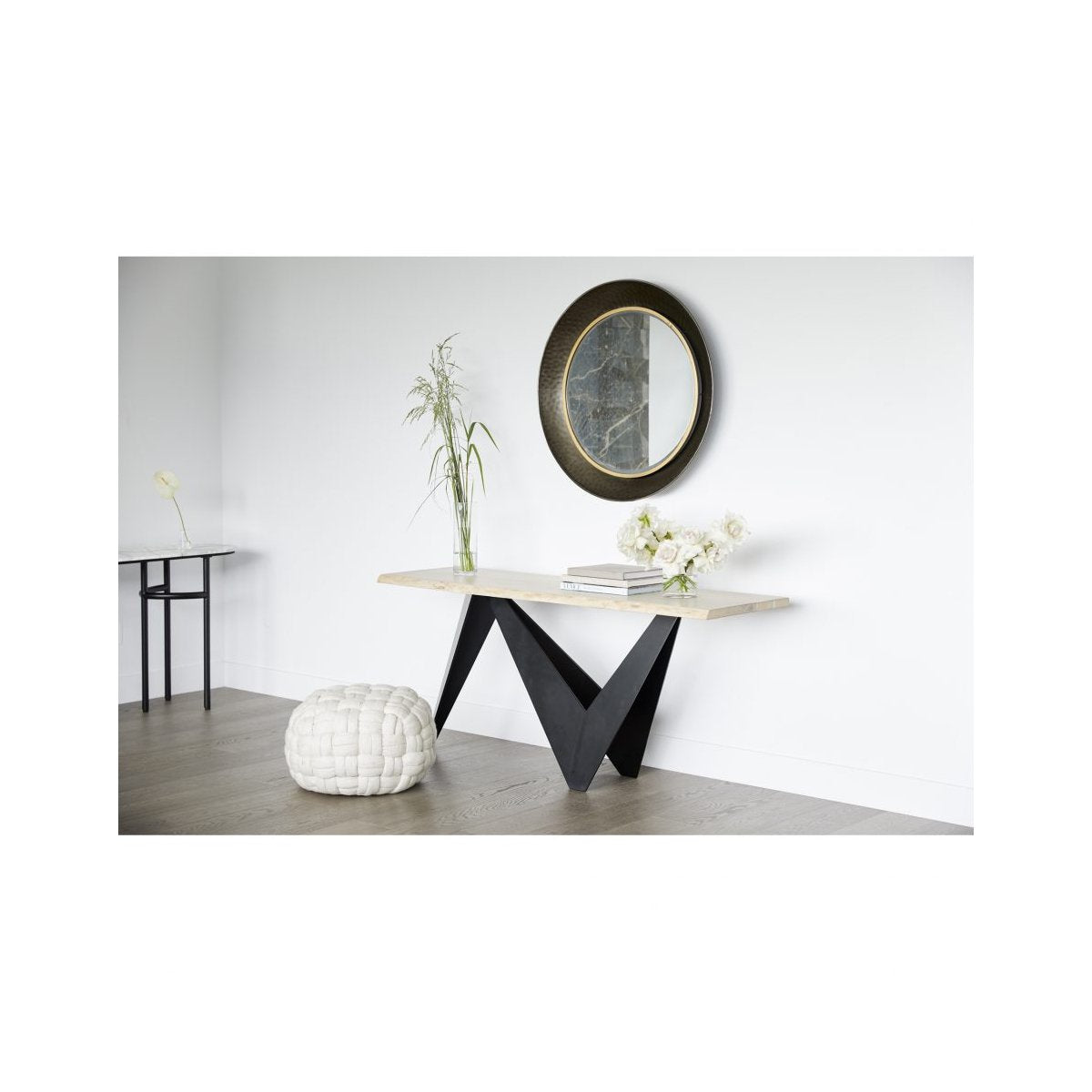 Load image into Gallery viewer, Bird Console Table Console Tables Moe&amp;#39;s     Four Hands, Burke Decor, Mid Century Modern Furniture, Old Bones Furniture Company, Old Bones Co, Modern Mid Century, Designer Furniture, https://www.oldbonesco.com/
