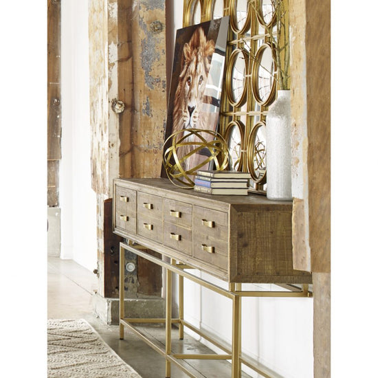 Load image into Gallery viewer, Annecy Console Table Console Table Moe&amp;#39;s     Four Hands, Burke Decor, Mid Century Modern Furniture, Old Bones Furniture Company, Old Bones Co, Modern Mid Century, Designer Furniture, https://www.oldbonesco.com/
