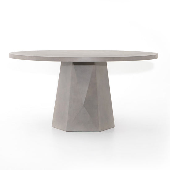 Bowman Outdoor Dining Table Grey ConcreteDining Table Four Hands  Grey Concrete   Four Hands, Burke Decor, Mid Century Modern Furniture, Old Bones Furniture Company, Old Bones Co, Modern Mid Century, Designer Furniture, https://www.oldbonesco.com/