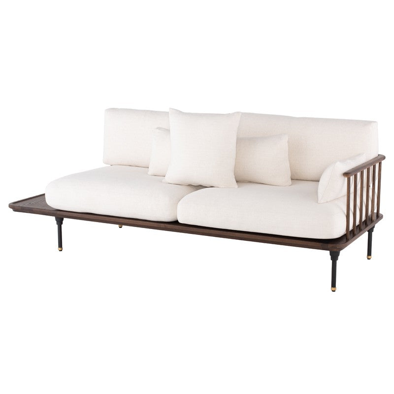 Distrikt Chaise - Dark Oak Chaise District Eight     Four Hands, Burke Decor, Mid Century Modern Furniture, Old Bones Furniture Company, Old Bones Co, Modern Mid Century, Designer Furniture, https://www.oldbonesco.com/