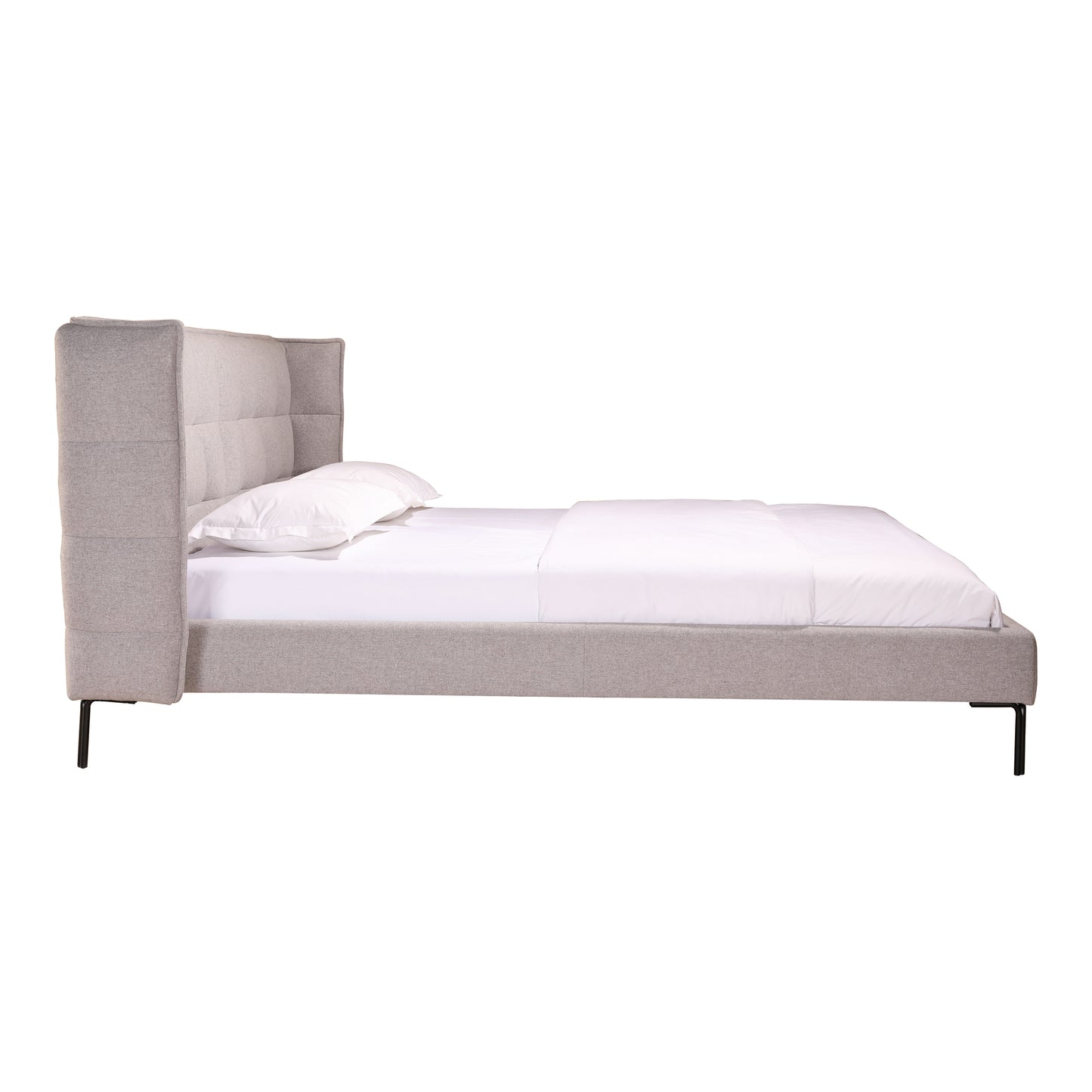 Ostalo King Bed Grey Beds Moe's     Four Hands, Burke Decor, Mid Century Modern Furniture, Old Bones Furniture Company, Old Bones Co, Modern Mid Century, Designer Furniture, https://www.oldbonesco.com/