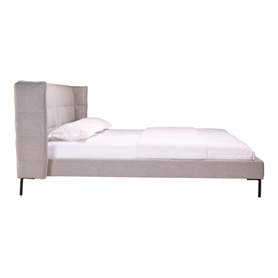 Ostalo King Bed Grey Beds Moe's     Four Hands, Burke Decor, Mid Century Modern Furniture, Old Bones Furniture Company, Old Bones Co, Modern Mid Century, Designer Furniture, https://www.oldbonesco.com/