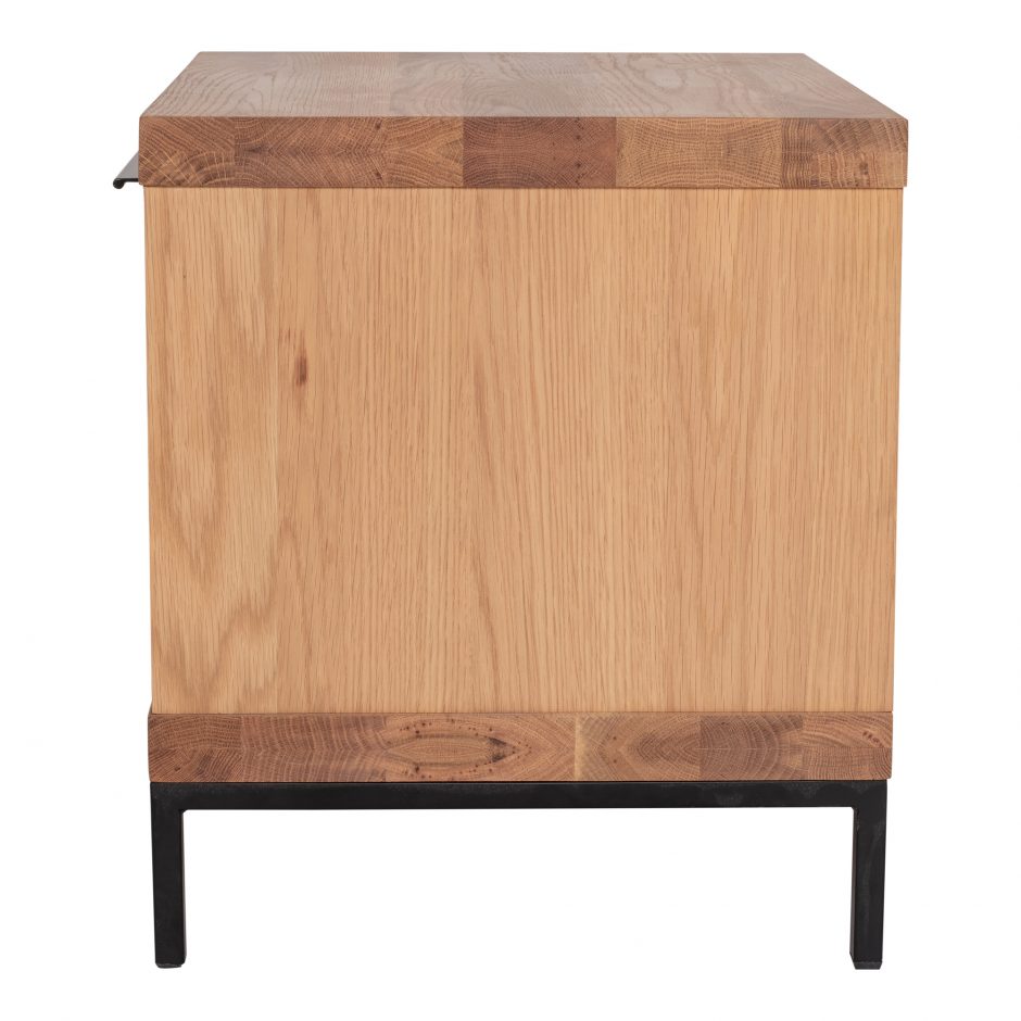 Load image into Gallery viewer, Montego One Drawer Nightstand Drawer Nightstand Moe&amp;#39;s     Four Hands, Burke Decor, Mid Century Modern Furniture, Old Bones Furniture Company, Old Bones Co, Modern Mid Century, Designer Furniture, https://www.oldbonesco.com/
