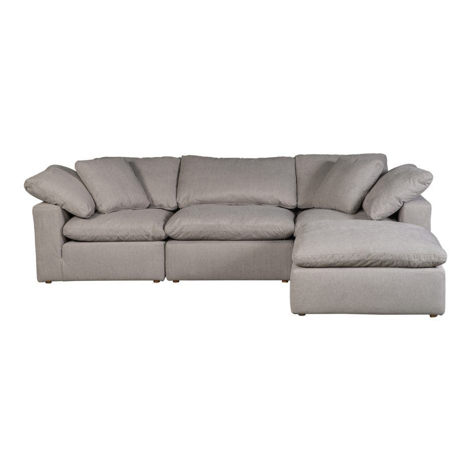 Load image into Gallery viewer, Clay Lounge Modular Sectional GreySectional Moe&amp;#39;s  Grey   Four Hands, Burke Decor, Mid Century Modern Furniture, Old Bones Furniture Company, Old Bones Co, Modern Mid Century, Designer Furniture, https://www.oldbonesco.com/
