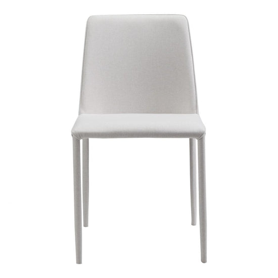 Nora Fabric Dining Chair White-M2 (Set of 2) Dining Chair Moe's     Four Hands, Burke Decor, Mid Century Modern Furniture, Old Bones Furniture Company, Old Bones Co, Modern Mid Century, Designer Furniture, https://www.oldbonesco.com/