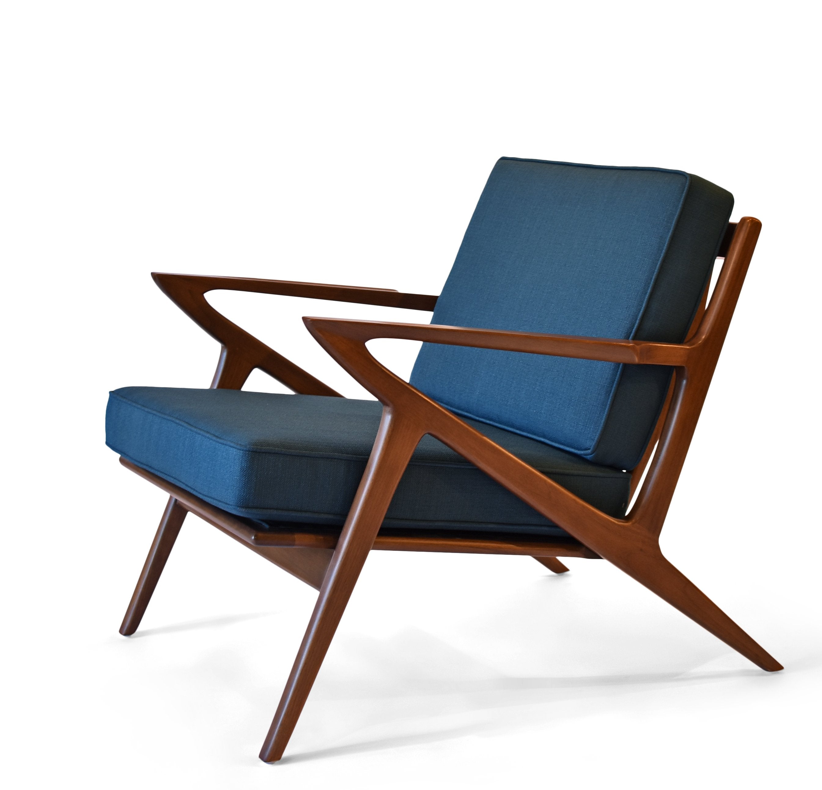 Z Lounge Chair - Walnut  Gingko Furniture     Four Hands, Burke Decor, Mid Century Modern Furniture, Old Bones Furniture Company, Old Bones Co, Modern Mid Century, Designer Furniture, https://www.oldbonesco.com/