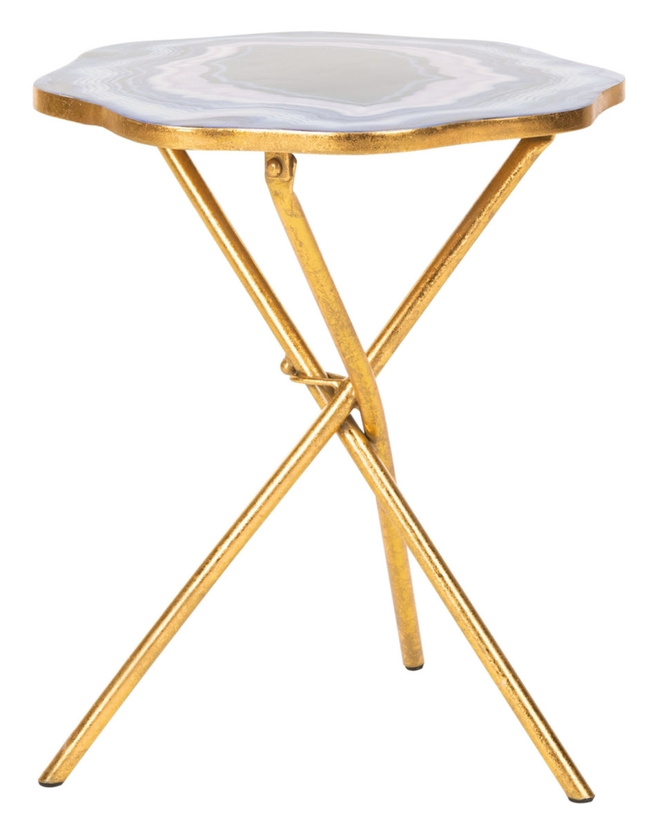 Celeste Faux Agate Side Table Side Table Safavieh     Four Hands, Burke Decor, Mid Century Modern Furniture, Old Bones Furniture Company, Old Bones Co, Modern Mid Century, Designer Furniture, https://www.oldbonesco.com/