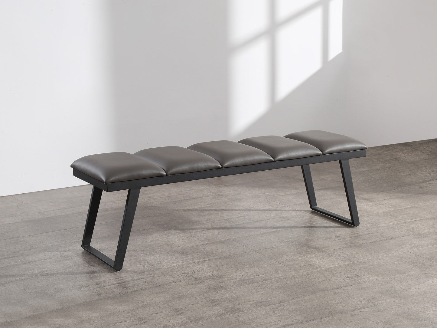 Ethan Bench Bench Whiteline     Four Hands, Burke Decor, Mid Century Modern Furniture, Old Bones Furniture Company, Old Bones Co, Modern Mid Century, Designer Furniture, https://www.oldbonesco.com/