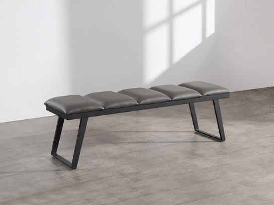 Ethan Bench Bench Whiteline     Four Hands, Burke Decor, Mid Century Modern Furniture, Old Bones Furniture Company, Old Bones Co, Modern Mid Century, Designer Furniture, https://www.oldbonesco.com/