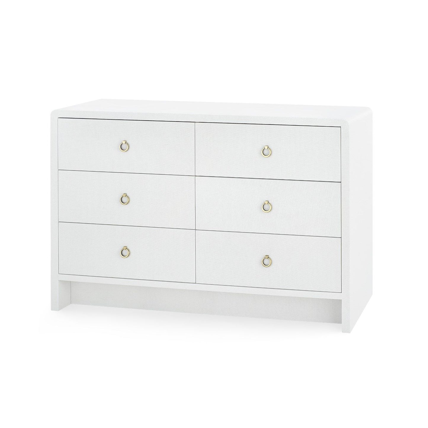 Load image into Gallery viewer, Bryant Extra Large 6-Drawer White LinenDrawer Bungalow 5  White Linen   Four Hands, Burke Decor, Mid Century Modern Furniture, Old Bones Furniture Company, Old Bones Co, Modern Mid Century, Designer Furniture, https://www.oldbonesco.com/
