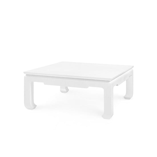 Bethany Large Square Coffee Table WhiteTable Bungalow 5  White   Four Hands, Burke Decor, Mid Century Modern Furniture, Old Bones Furniture Company, Old Bones Co, Modern Mid Century, Designer Furniture, https://www.oldbonesco.com/