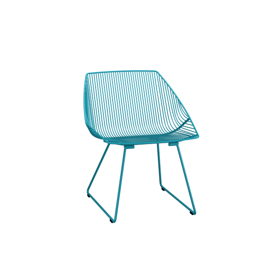 Bunny Lounge Chair Peacock BlueLounge Chair Bend Goods  Peacock Blue   Four Hands, Mid Century Modern Furniture, Old Bones Furniture Company, Old Bones Co, Modern Mid Century, Designer Furniture, https://www.oldbonesco.com/