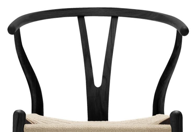 Classic Wishbone Dining Chair - Black Dining Chair Primitive Collection     Four Hands, Burke Decor, Mid Century Modern Furniture, Old Bones Furniture Company, Old Bones Co, Modern Mid Century, Designer Furniture, https://www.oldbonesco.com/