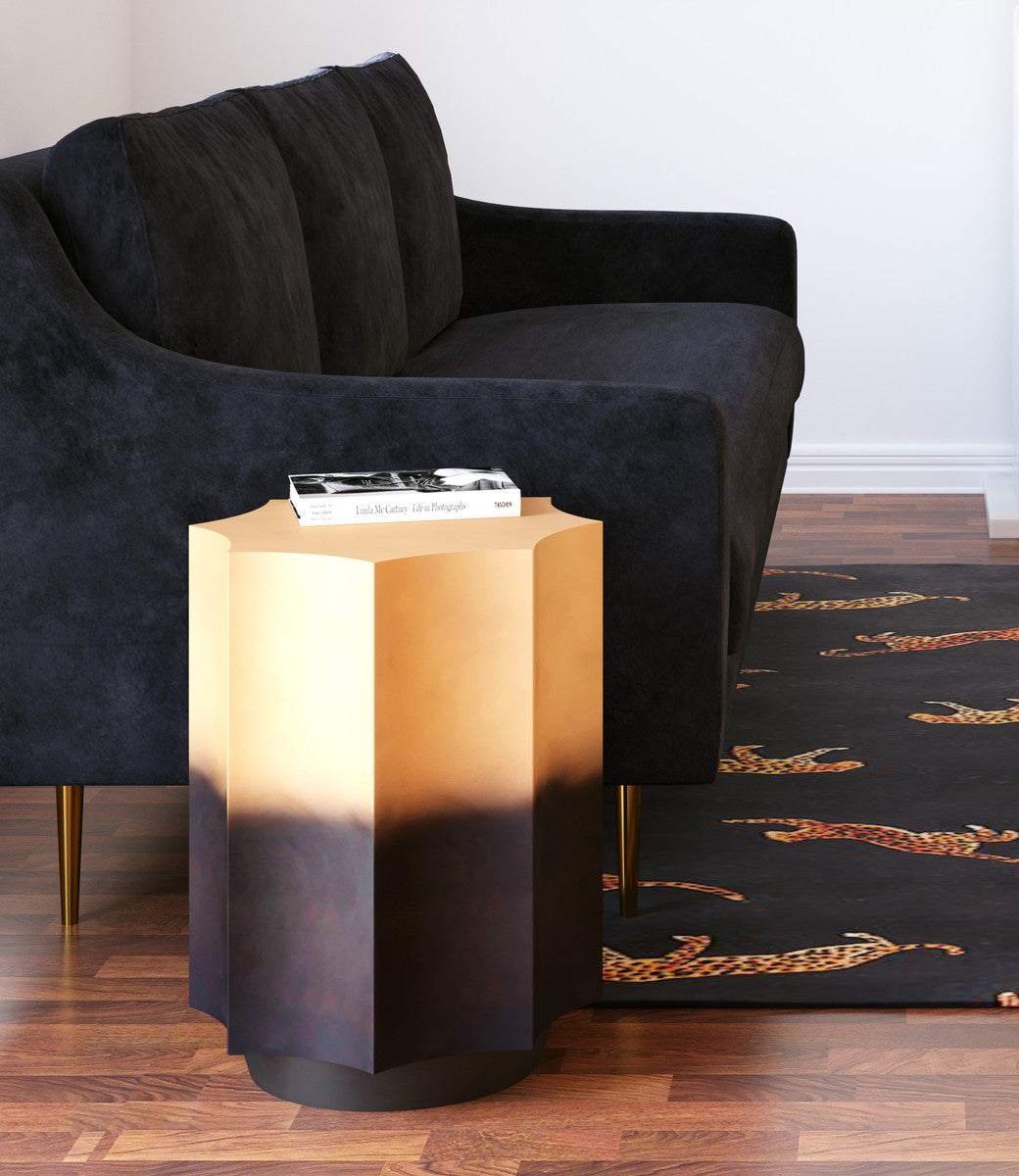 Dinesh Side Table Side Table TOV Furniture     Four Hands, Burke Decor, Mid Century Modern Furniture, Old Bones Furniture Company, Old Bones Co, Modern Mid Century, Designer Furniture, https://www.oldbonesco.com/