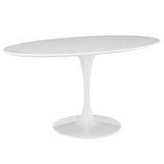 Ora Oval White Top Table Dining Table Modway International     Four Hands, Burke Decor, Mid Century Modern Furniture, Old Bones Furniture Company, Old Bones Co, Modern Mid Century, Designer Furniture, https://www.oldbonesco.com/