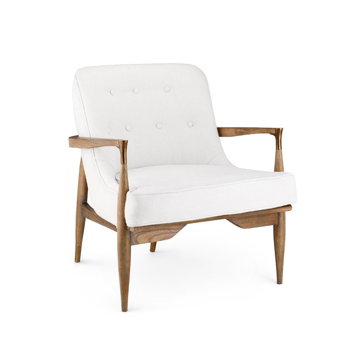 Load image into Gallery viewer, Frans Lounge Chair, Driftwood Lounge Chair Bungalow 5     Four Hands, Burke Decor, Mid Century Modern Furniture, Old Bones Furniture Company, Old Bones Co, Modern Mid Century, Designer Furniture, https://www.oldbonesco.com/
