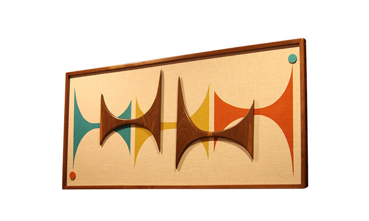 Bruce Wall Art decor Modern Retrograde     Four Hands, Burke Decor, Mid Century Modern Furniture, Old Bones Furniture Company, Old Bones Co, Modern Mid Century, Designer Furniture, https://www.oldbonesco.com/