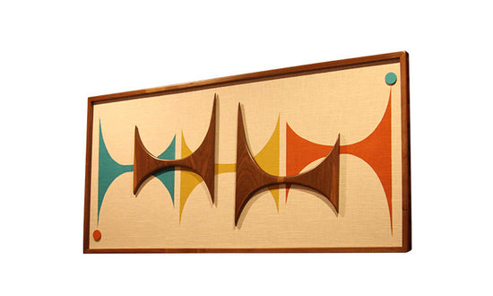 Bruce Wall Art decor Modern Retrograde     Four Hands, Burke Decor, Mid Century Modern Furniture, Old Bones Furniture Company, Old Bones Co, Modern Mid Century, Designer Furniture, https://www.oldbonesco.com/