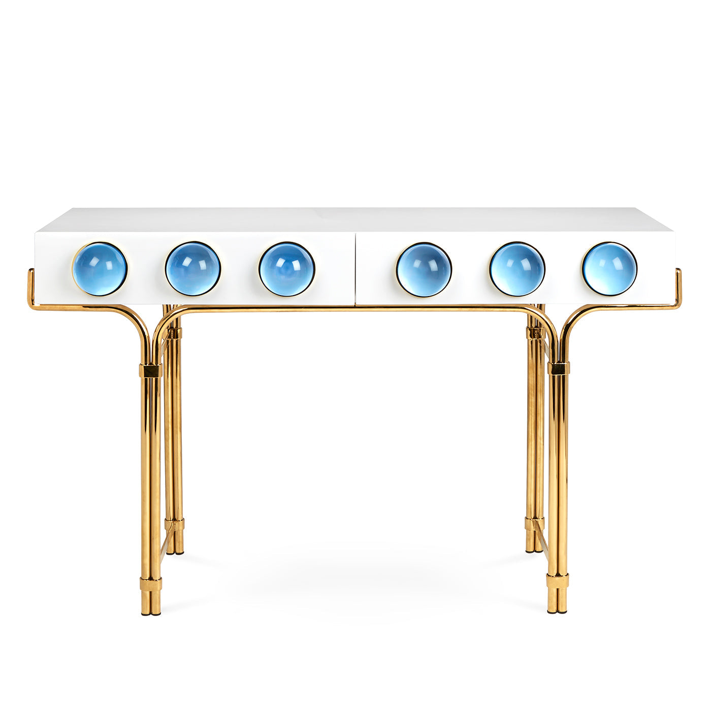 Load image into Gallery viewer, Globo Console Console Jonathan Adler     Four Hands, Mid Century Modern Furniture, Old Bones Furniture Company, Old Bones Co, Modern Mid Century, Designer Furniture, https://www.oldbonesco.com/
