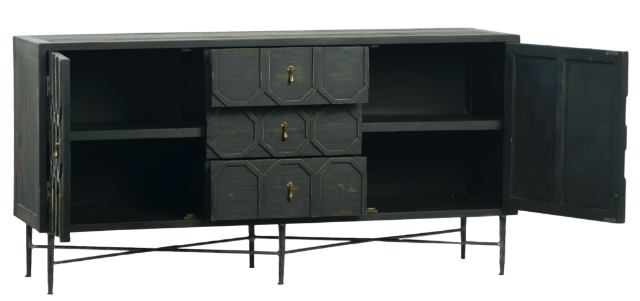 Load image into Gallery viewer, Harten Sideboard Sideboard Dovetail     Four Hands, Mid Century Modern Furniture, Old Bones Furniture Company, Old Bones Co, Modern Mid Century, Designer Furniture, https://www.oldbonesco.com/
