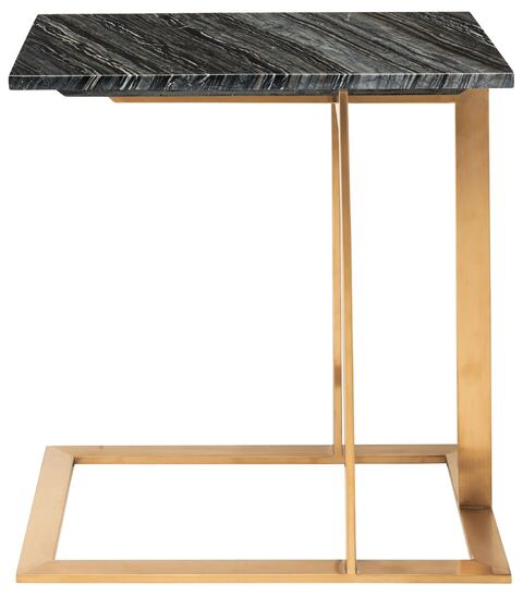 Load image into Gallery viewer, Dell Side Table Side Table Nuevo     Four Hands, Burke Decor, Mid Century Modern Furniture, Old Bones Furniture Company, Old Bones Co, Modern Mid Century, Designer Furniture, https://www.oldbonesco.com/
