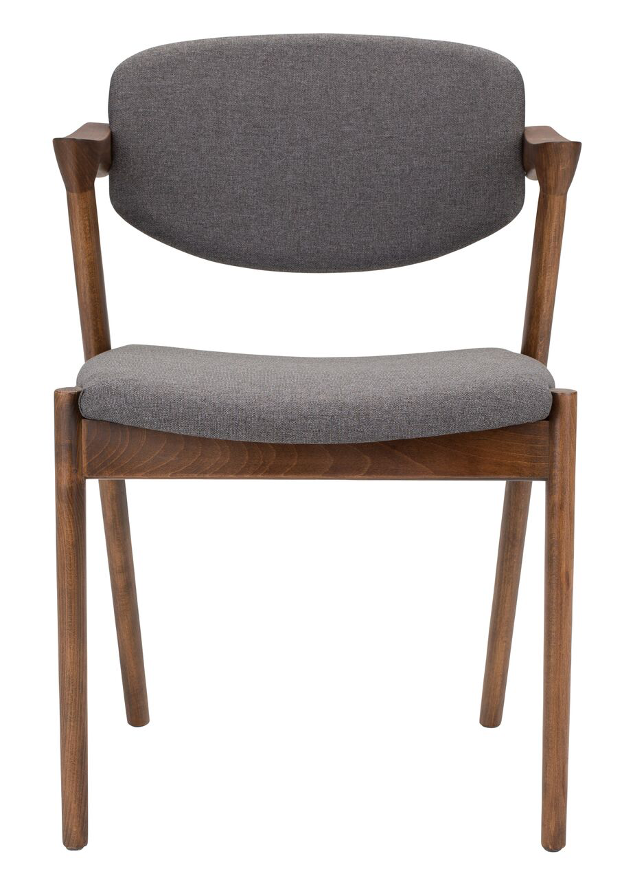 Kalli Grey Fabric Dining Chair Dining Chair Nuevo     Four Hands, Burke Decor, Mid Century Modern Furniture, Old Bones Furniture Company, Old Bones Co, Modern Mid Century, Designer Furniture, https://www.oldbonesco.com/